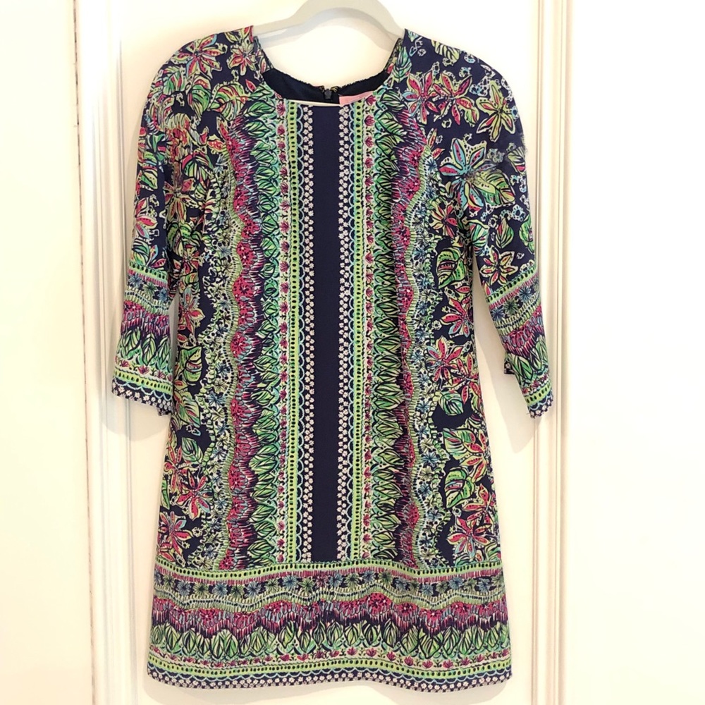 Lilly Pulitzer shift dress, size 0